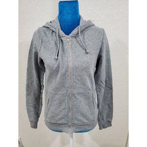 H&M Basic Divided Gray Zip Up Hoodie Size S